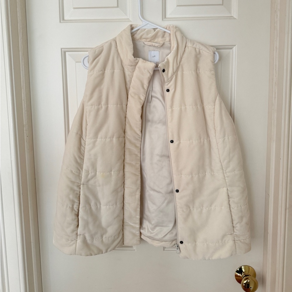 J.Jill Cream Vest